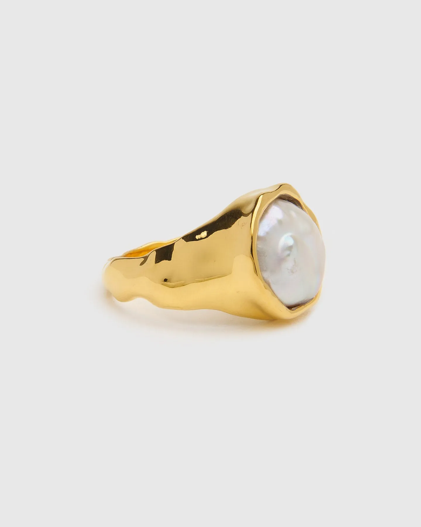 Pearl Gold Ring