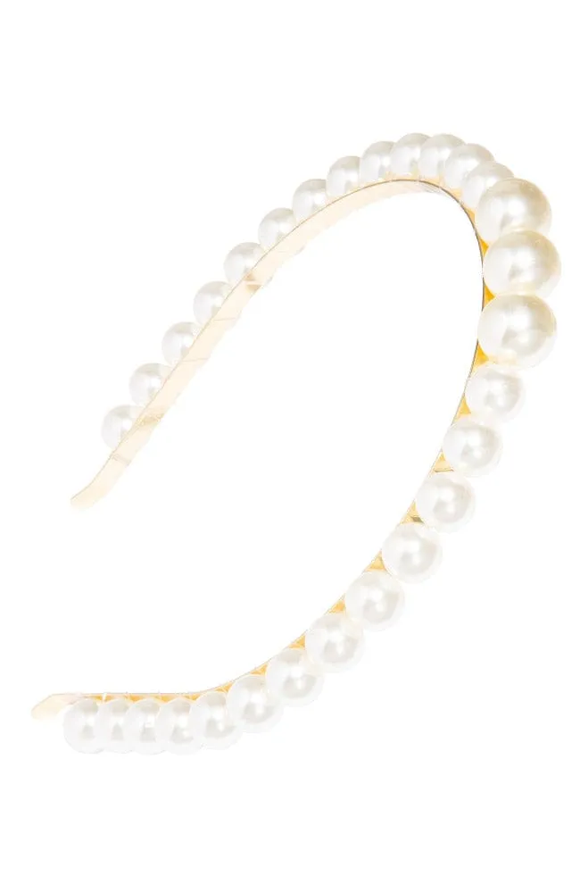 Pearl Headband, 2-Pack