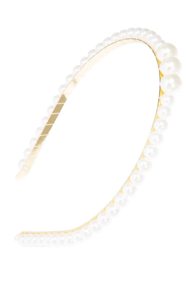 Pearl Headband, 2-Pack
