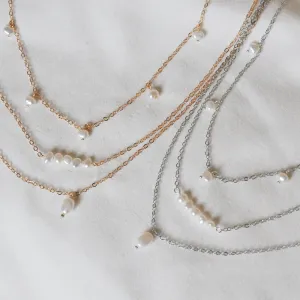 Pearl Necklace Set