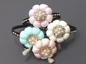 Pearl Pumpkin Hairband (4 Colors)