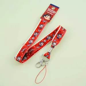Peko-Chan Funny Faces Lanyard