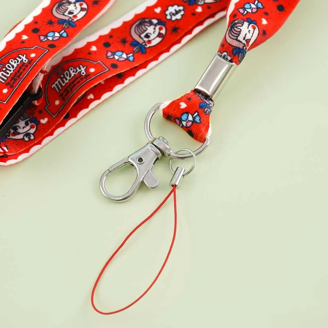 Peko-Chan Funny Faces Lanyard