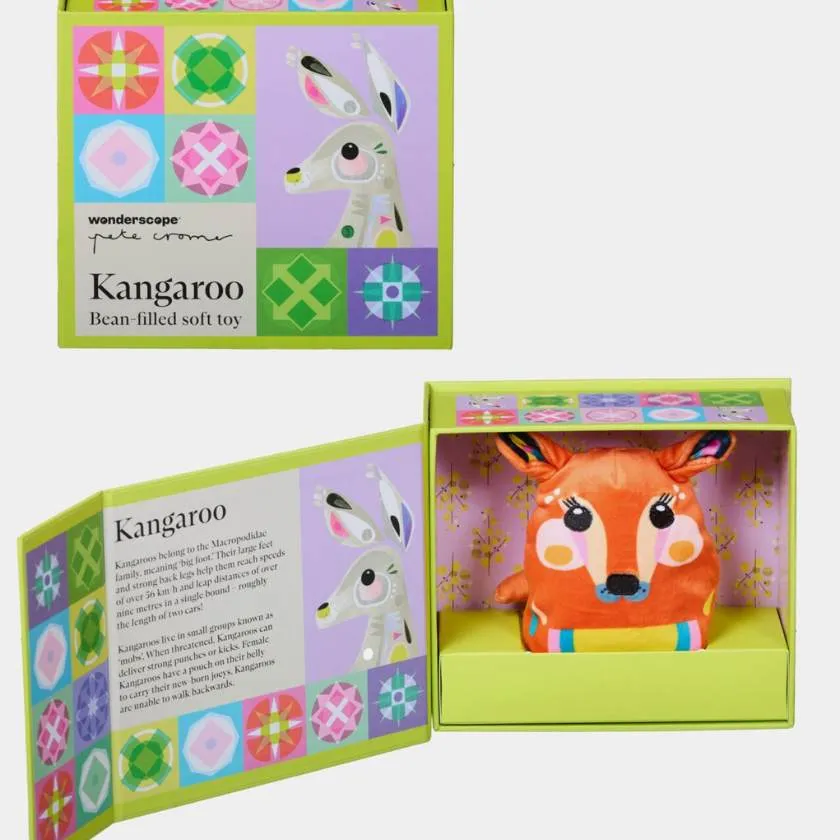 Pete Cromer Kangaroo Beanie Toy