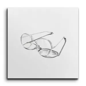 Photorealistic Eyeglasses Art