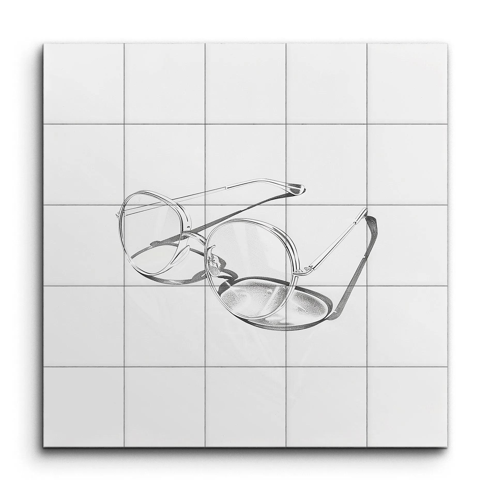 Photorealistic Eyeglasses Art