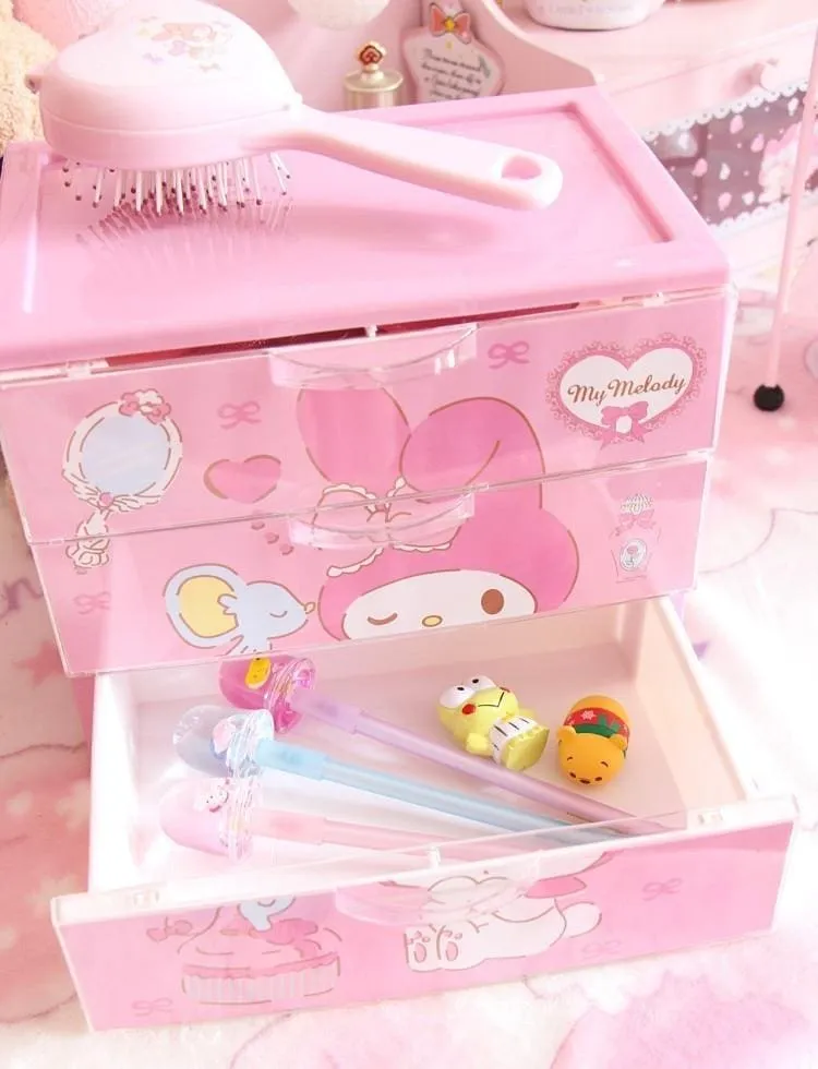 Pink Baby Bun Jewelry Box