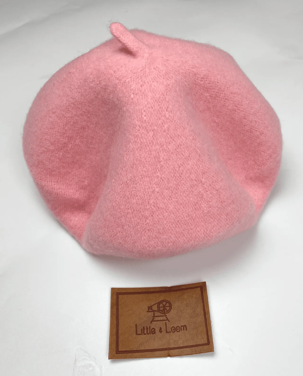 PINK BERET CAP - KIDS