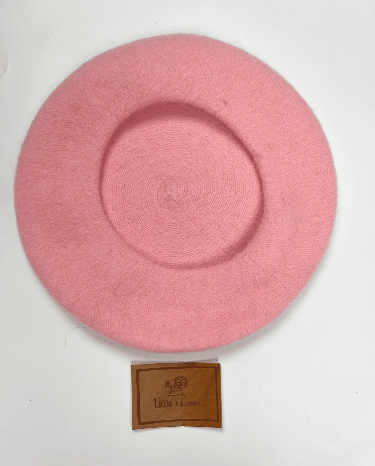 PINK BERET CAP - KIDS