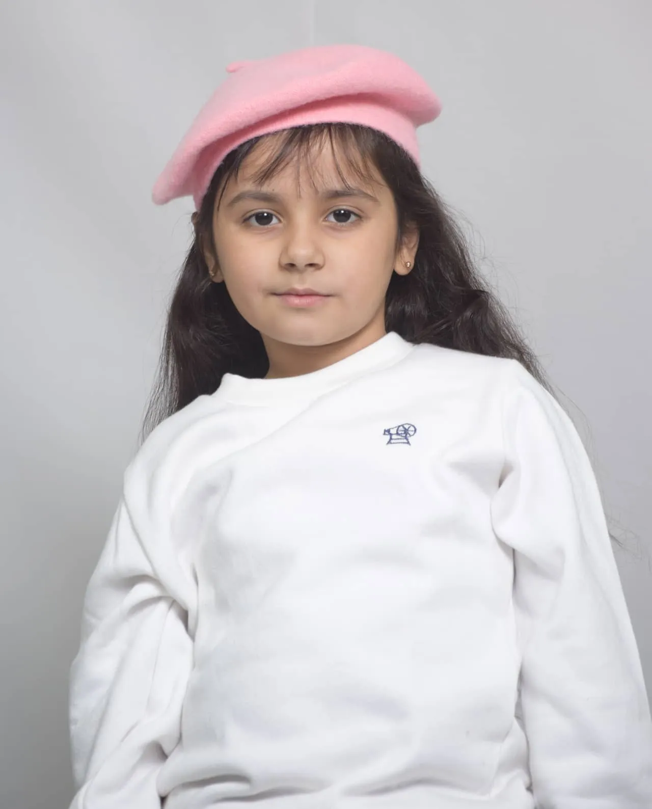PINK BERET CAP - KIDS