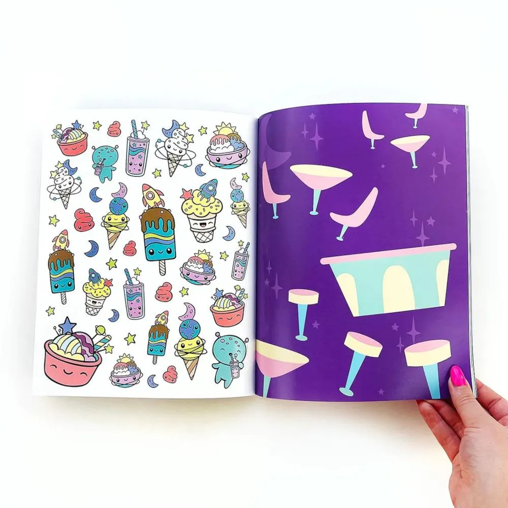 Pipsticks Draw-Along Space Sticker Book