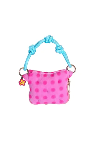 Plush Wallet - Pink Dot