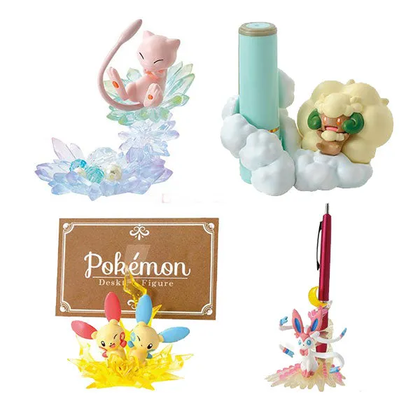 Pokemon So Cute Set of 8 Shokugan Desktop Figures Candy Toy