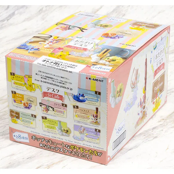 Pokemon So Cute Set of 8 Shokugan Desktop Figures Candy Toy