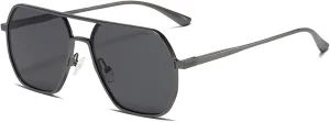 Polarized Day and Night Dual-use Color Changing uv400 Sunglasses for Men Outdoor Driving Sunglasses (Color : D, Size : 1)