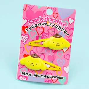 Pompompurin Hair Pins - 2 pcs