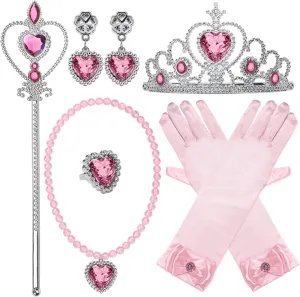 Princess Dress Up Accessories for Girls Cosplay Costume Halloween Christmas Party
