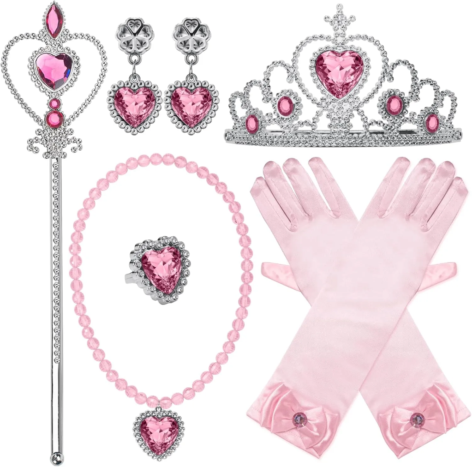 Princess Dress Up Accessories for Girls Cosplay Costume Halloween Christmas Party