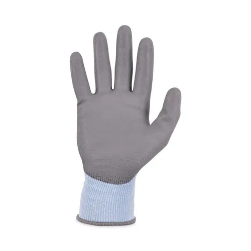 Proflex 7025 Ansi A2 Pu Coated Cr Gloves, Blue, 2x-large, 12 Pairs/pack, Ships In 1-3 Business Days