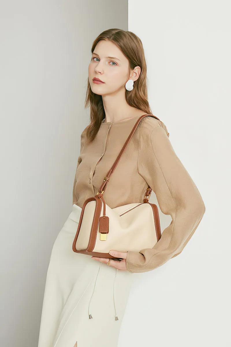 PU leather shoulder bag small bag