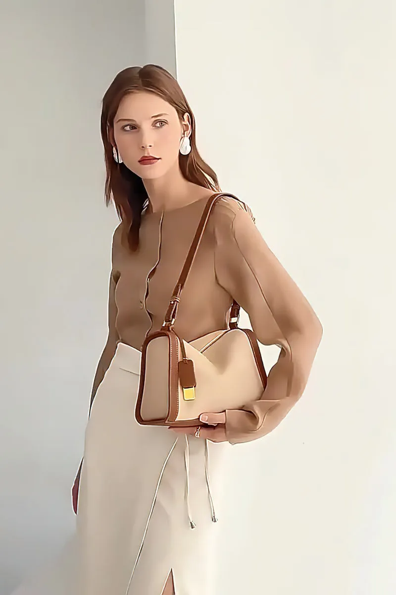 PU leather shoulder bag small bag