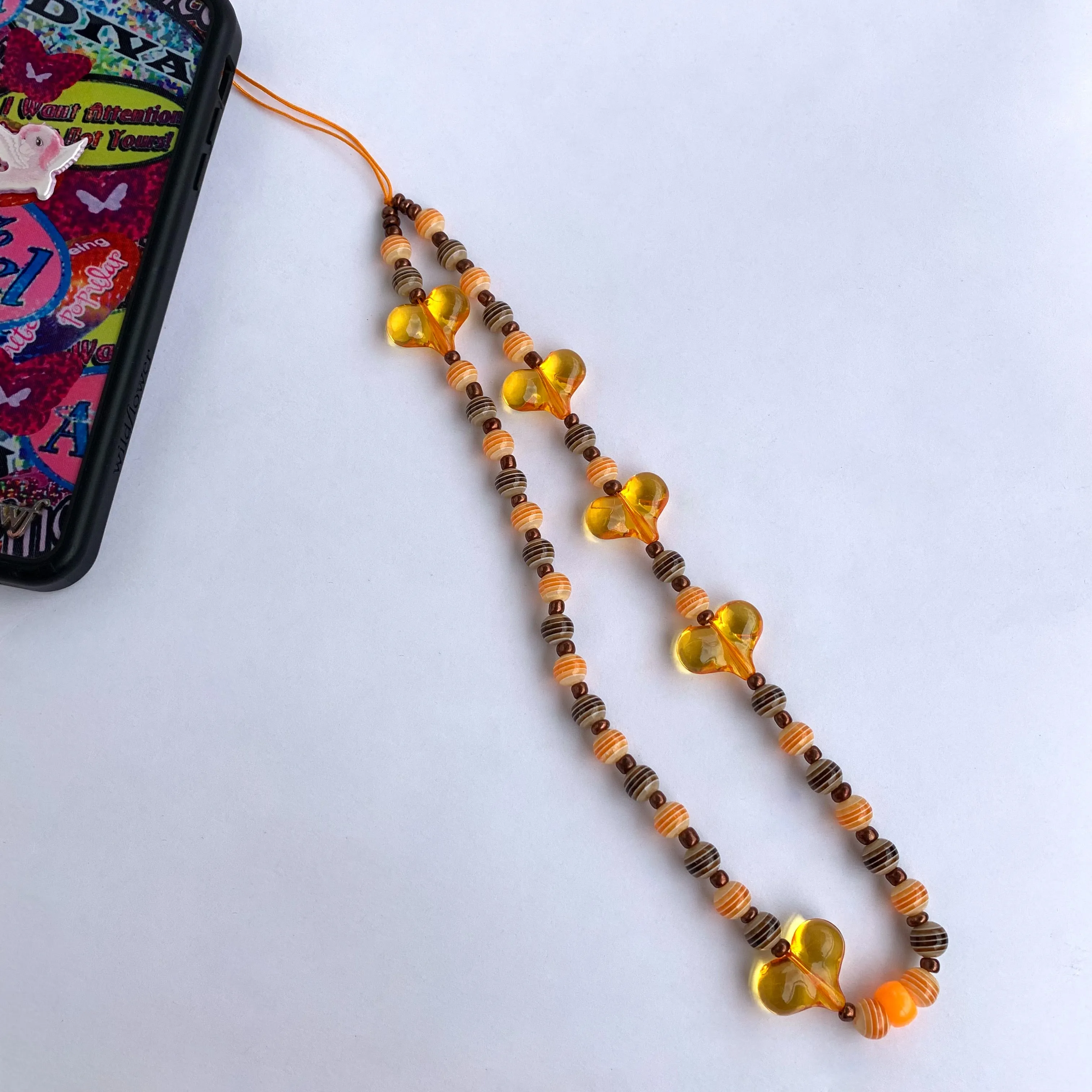 Pumpkin Spice Phone charm