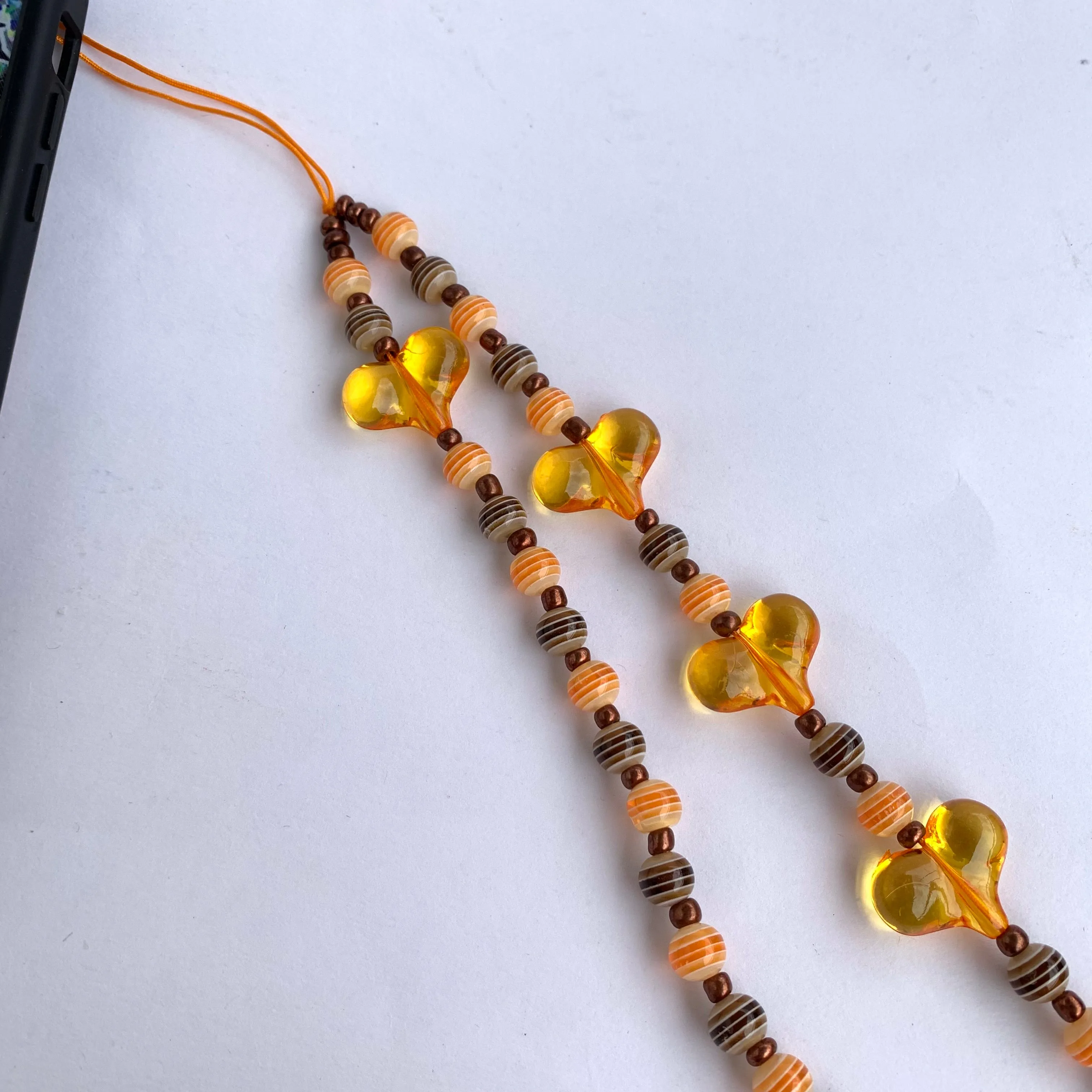 Pumpkin Spice Phone charm