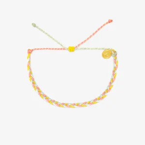 Pura Vida Bracelets Mini Braided Bracelet - MENTAL HEALTH AMERICA 24