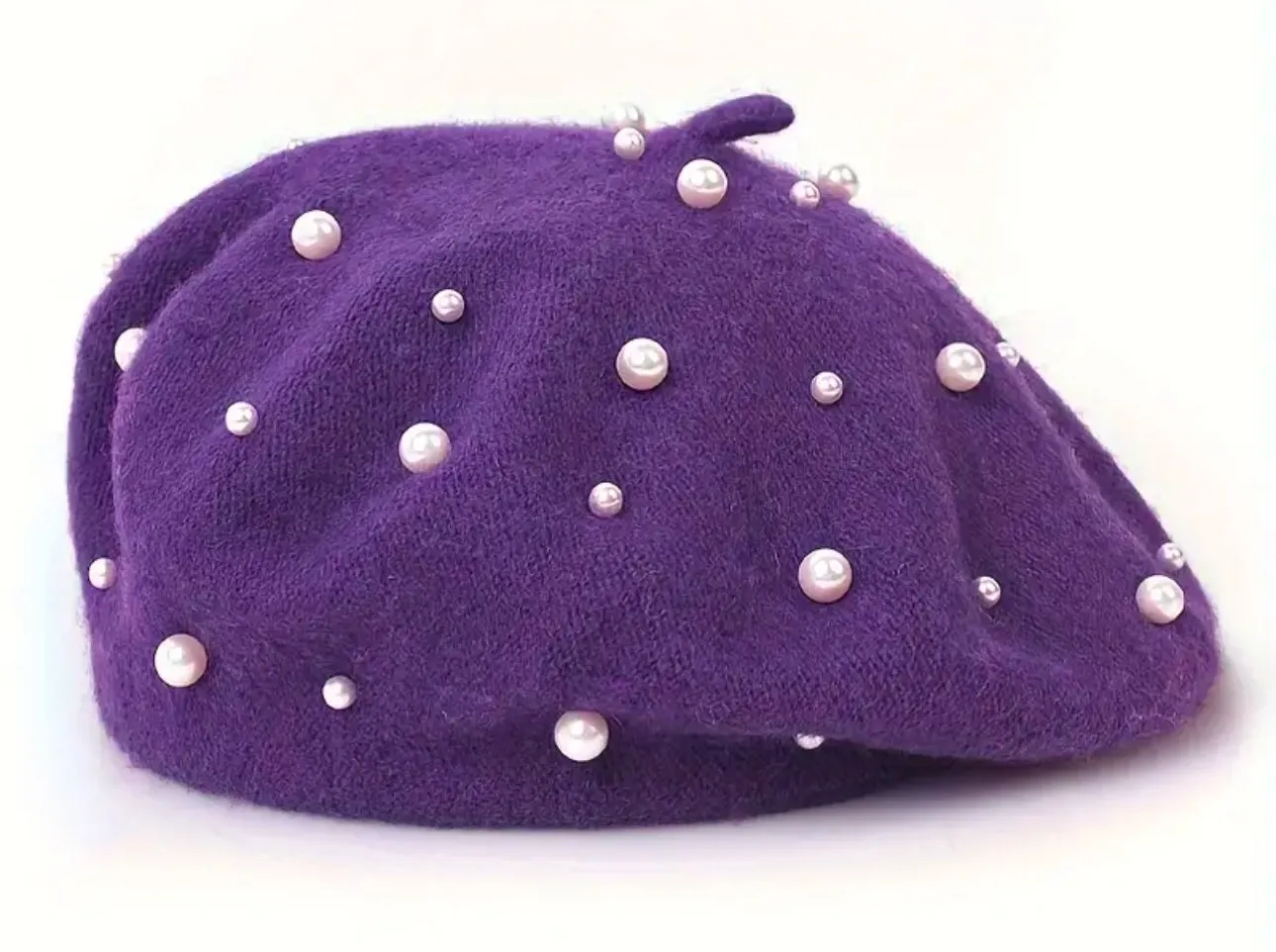PURE WOOL BERET HAT