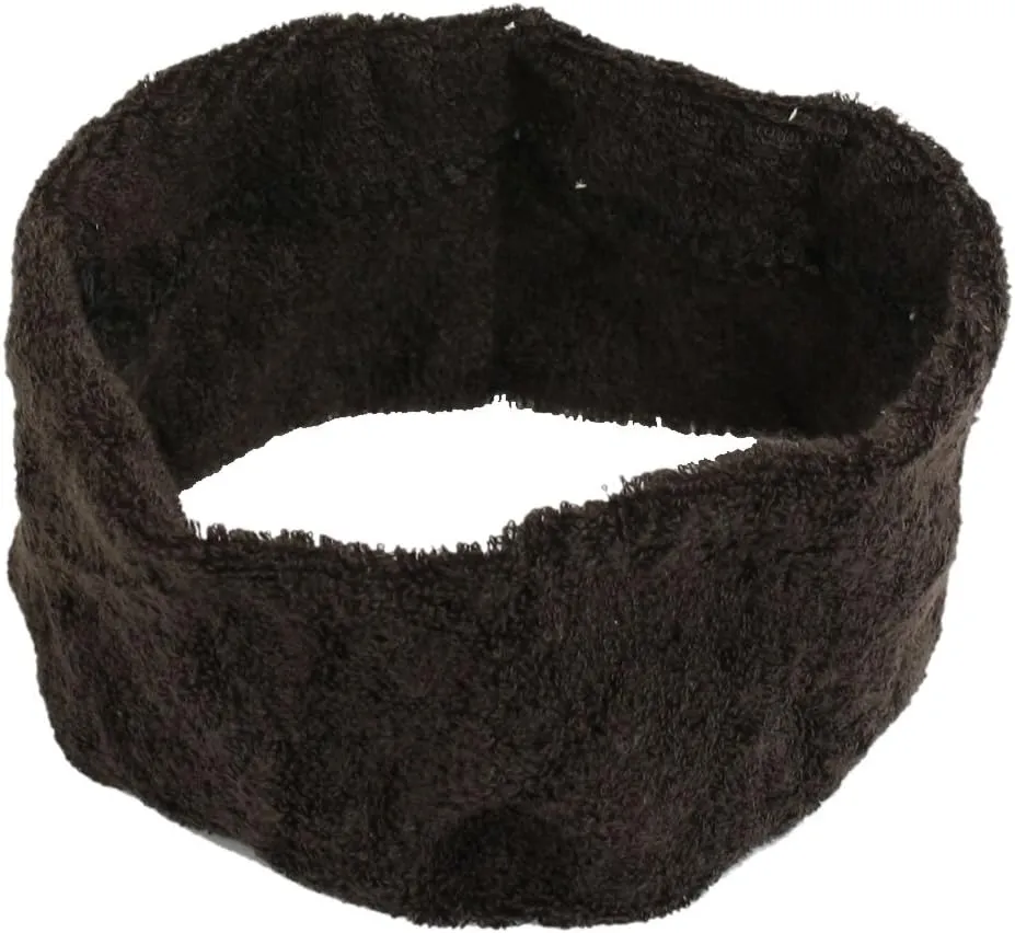 Qtqgoitem Coffee Bathroom Spa Elastic Headband Hair Band 2 Pcs for Lady (Model: f46 5bd cb0 e79 7bd)