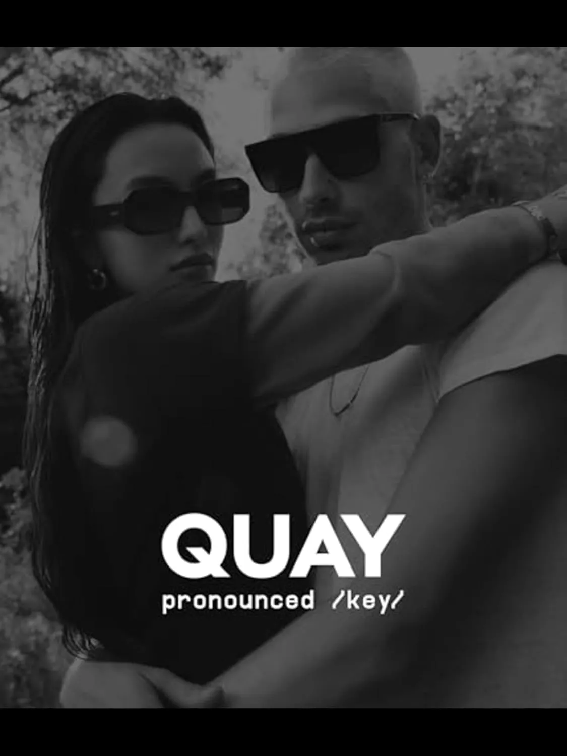 Quay - Womens Sunglasses, Square Lenses with UV Protection, Oversized Sunglasses (Ever After)