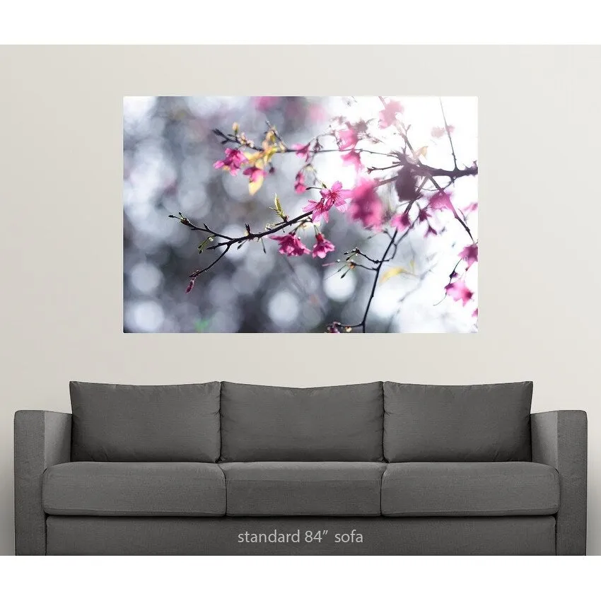 "Beautiful Sakura, , Taiwan" Poster Print - Multi