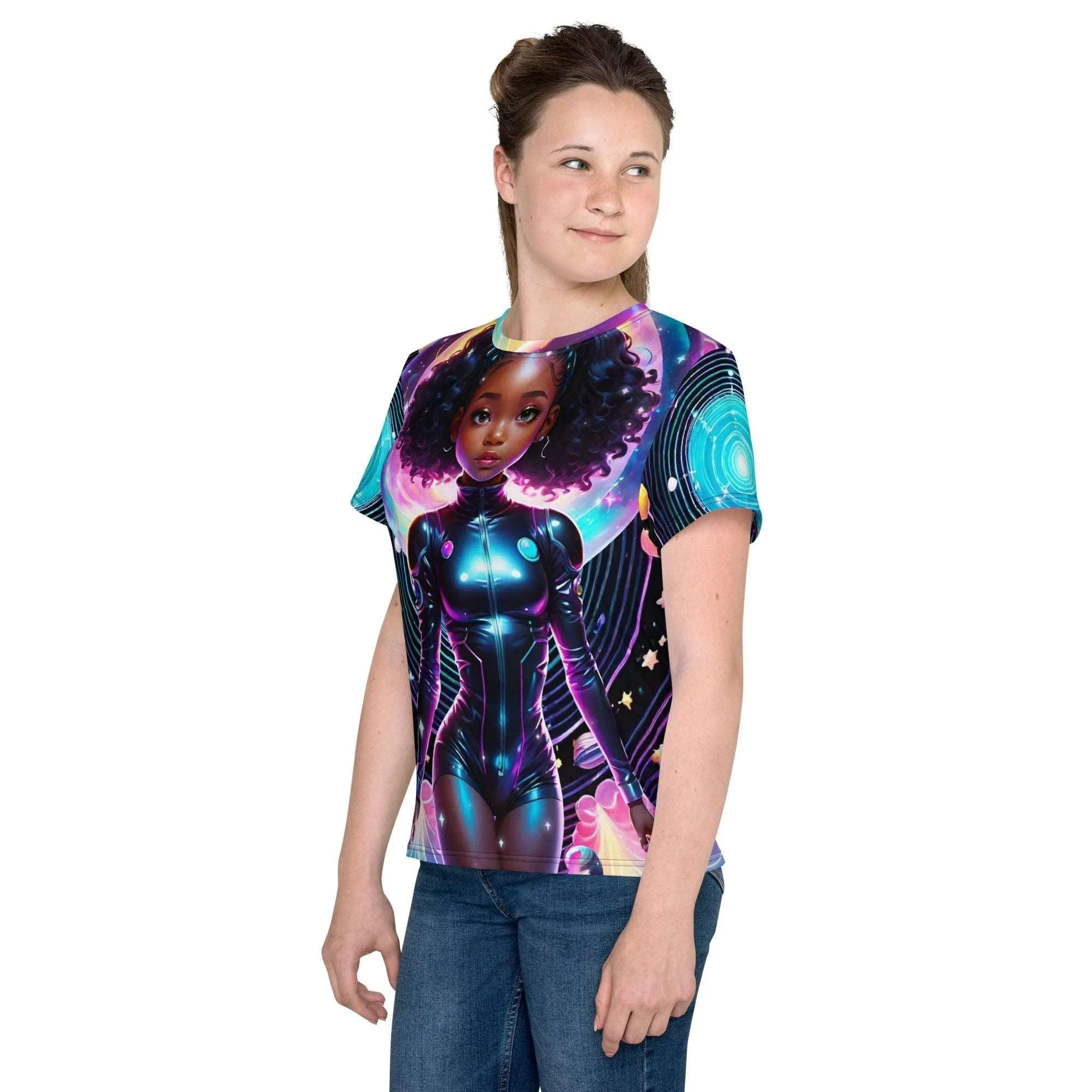 "Child of the Stars" Youth Crew Neck T-shirt