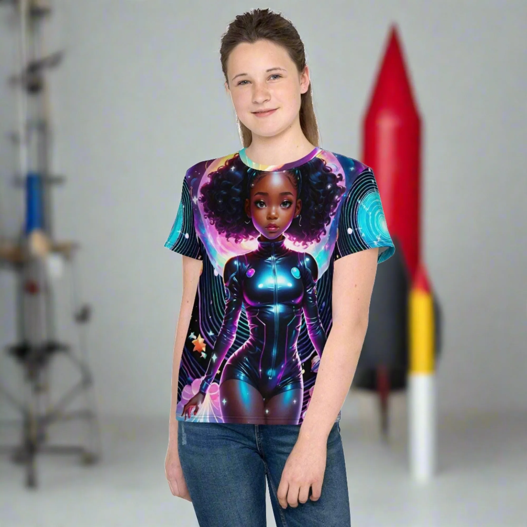 "Child of the Stars" Youth Crew Neck T-shirt