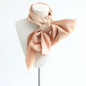"Rosewater Silk" Vintage 1930's Pink Silk Scarf