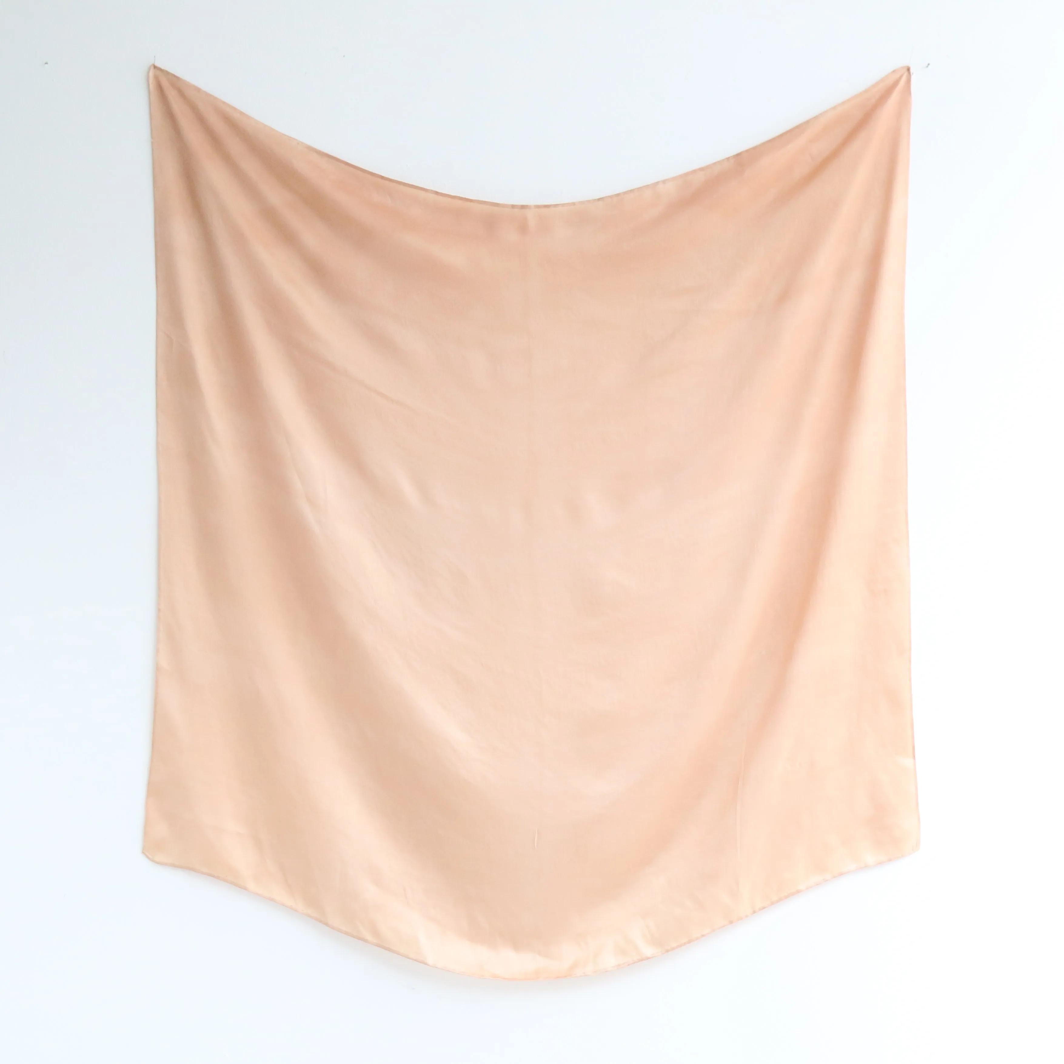 "Rosewater Silk" Vintage 1930's Pink Silk Scarf