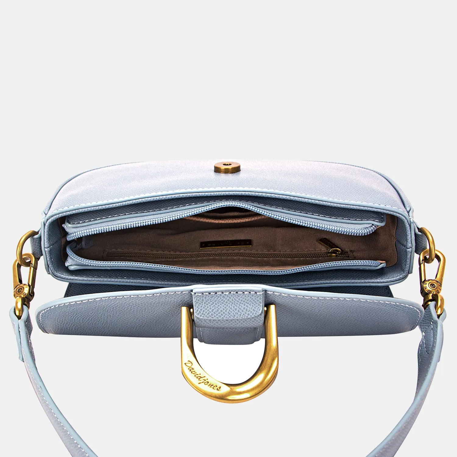 "Topia" Leather Shoulder Bag