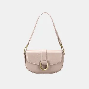 "Topia" Leather Shoulder Bag