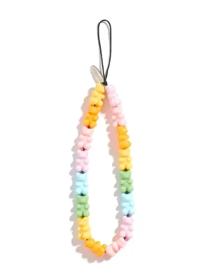 Rainbow Gummy Bear Phone Strap
