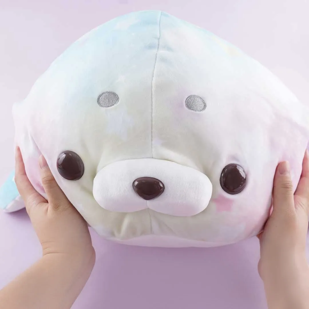 Rainbow Seal Plushie - Big