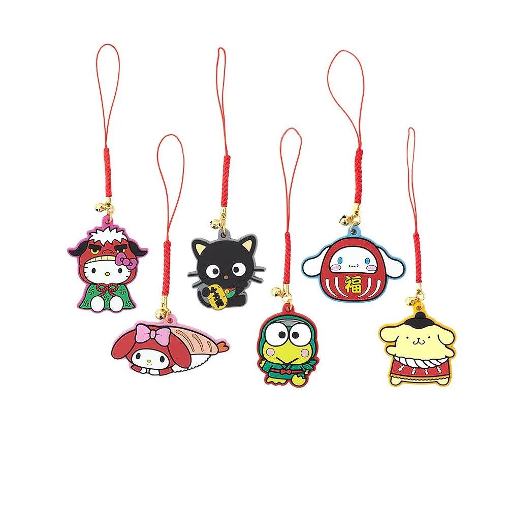 [Random] Sanrio Character PVC Mascot Charm: Japan Icons