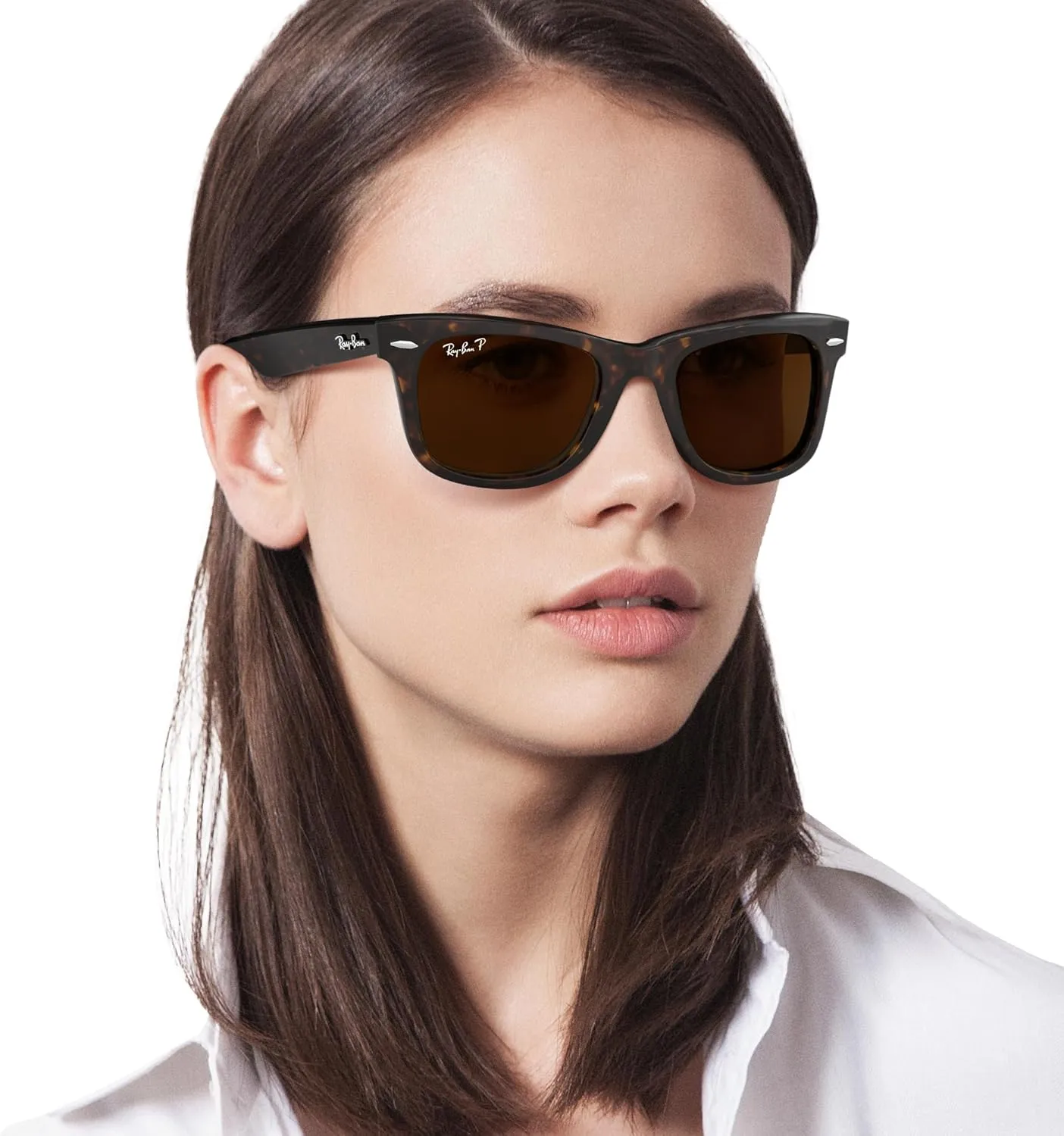 Ray-Ban RB2140 Original Wayfarer Polarized Square Sunglasses