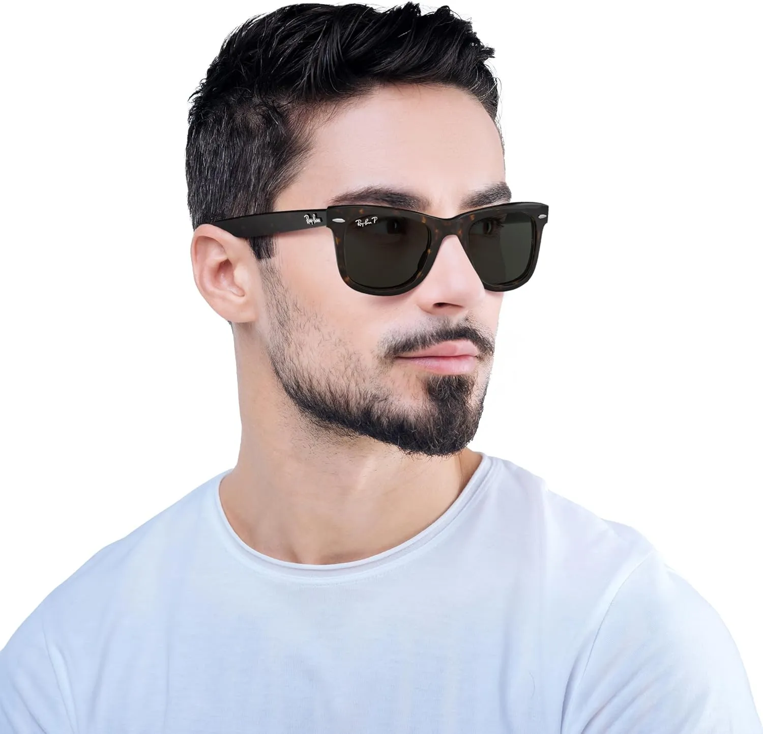 Ray-Ban RB2140 Original Wayfarer Polarized Square Sunglasses
