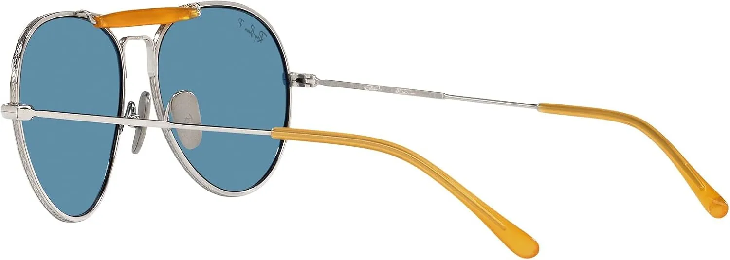 Ray-Ban Rb8063 Titanium Aviator Sunglasses