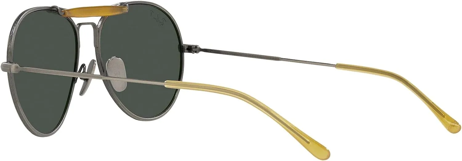 Ray-Ban Rb8063 Titanium Aviator Sunglasses