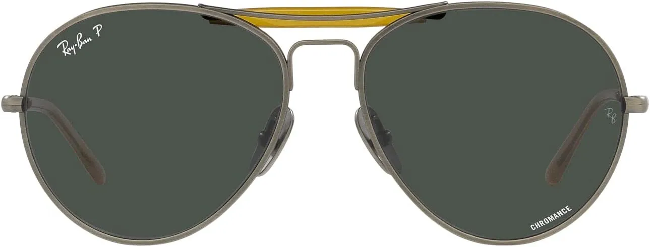 Ray-Ban Rb8063 Titanium Aviator Sunglasses