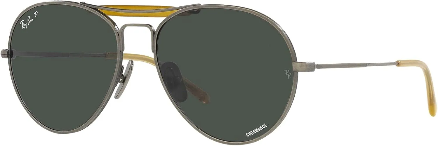 Ray-Ban Rb8063 Titanium Aviator Sunglasses