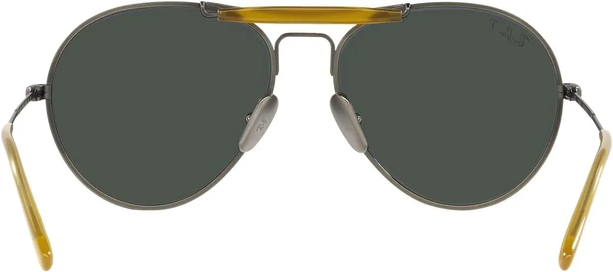 Ray-Ban Rb8063 Titanium Aviator Sunglasses