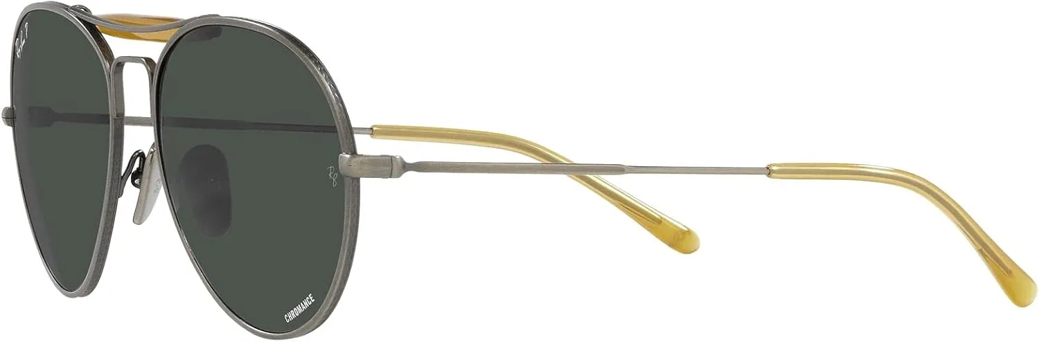 Ray-Ban Rb8063 Titanium Aviator Sunglasses