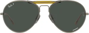 Ray-Ban Rb8063 Titanium Aviator Sunglasses